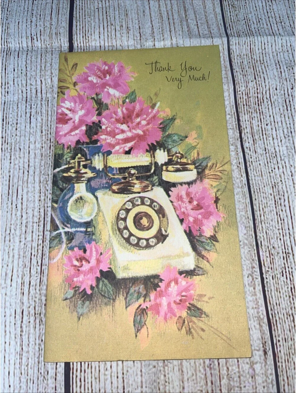 Lots Of 15 Vintage Greeting Cards With Envelopes Not Signed